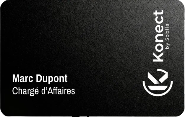 Carte NFC Konect - prospection sans contact